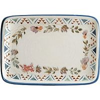 Блюдо прямоугольное 230*160 мм. Спринг /1/12/