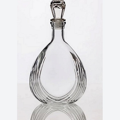 Штоф 0,5 л. 130*63 мм. h=185 мм. Волна (П-35-500) /1/18/