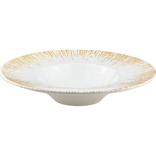 Тарелка для пасты d=280 мм. 400 мл. светло-бежевый Ирис /1/6/
