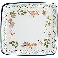 Тарелка квадратная 220*200 мм. без полей Спринг /1/12/