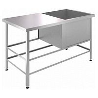 Ванна моечная Assum ВСРП-П-4/15-П (1500х600х850)