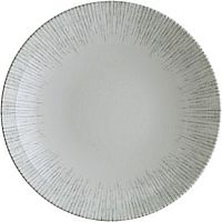 Тарелка d=230 мм. глубокая 1000 мл. серый Ирис /1/6/