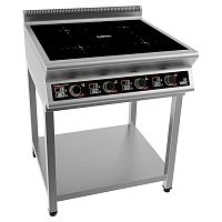 Плита индукционная на открытой подставке 4 конфорки Кобор I9-4S