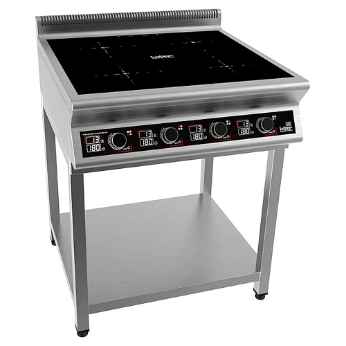 Плита индукционная на открытой подставке 4 конфорки Кобор I9-4S