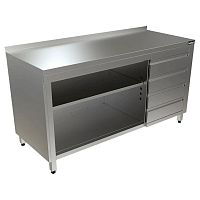 Стол-тумба с бортом Кобор СТБ/1-90/60/О