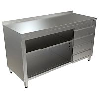 Стол-тумба с бортом Кобор СТБ/1-90/70/О