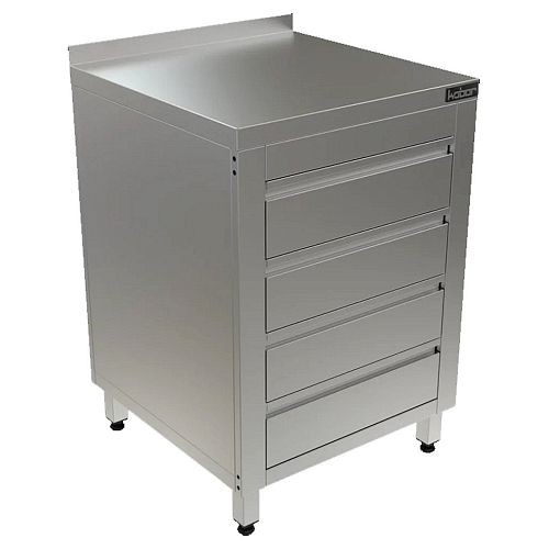 Стол-тумба с бортом Кобор СТБ/1-60/70