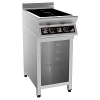 Плита индукционная на полузакрытой подставке 2 конфорки Кобор I9-2S1