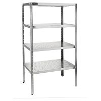 Стеллаж перфорированный разборный Кобор СКП-120/40 (высота 1800)