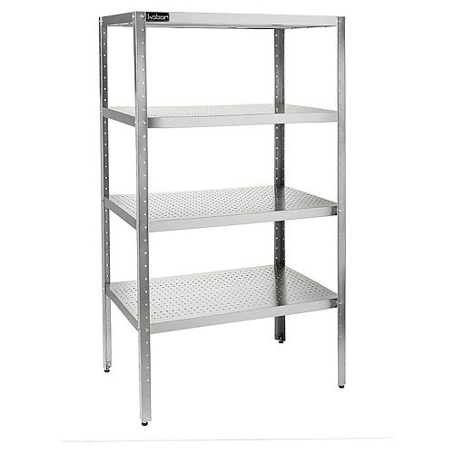 Стеллаж перфорированный разборный Кобор СКП-120/40 (высота 1800)