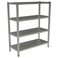 Стеллаж перфорированный разборный Кобор СКТПР-120/50 (высота 1800)