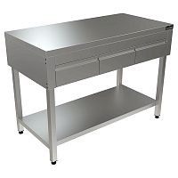 Стол с выдвижными ящиками Кобор СПЯ-120/70/П