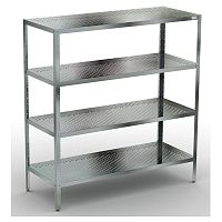 Стеллаж перфорированный разборный Кобор СКП-150/60 (высота 1800)