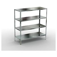 Стеллаж кухонный разборный Кобор СК-80/60/430 (высота 1800)