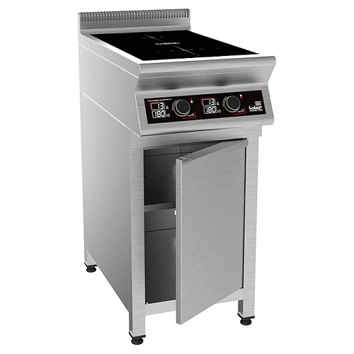 Плита индукционная на закрытой подставке 2 конфорки Кобор I9-2S2