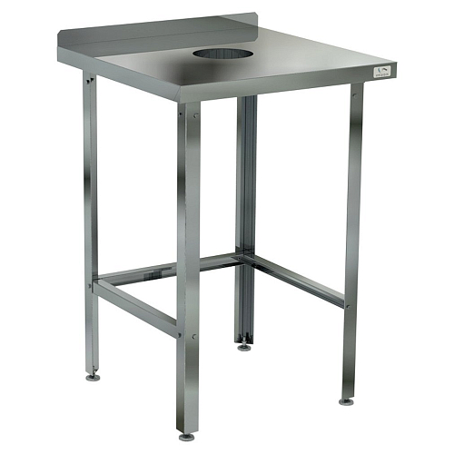 Стол для сбора пищевых отходов с бортом Кобор СРОБ-60/70