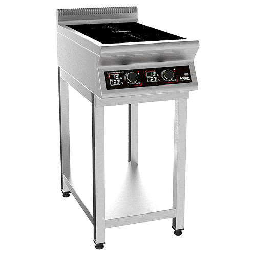 Плита индукционная на открытой подставке 2 конфорки Кобор I7-2S