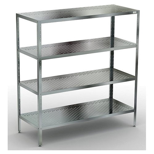 Стеллаж перфорированный разборный Кобор СКП-150/40 (высота 1800)