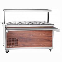 Прилавок холодильный Abat ПВВ(Н)-70ПМ-01-НШ