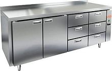 Стол охлаждаемый с выносным агрегатом HICOLD GN 1133/TN P