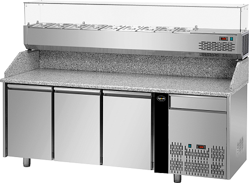 Стол для пиццы Apach Cook Line APZ03+VR4 203 VD