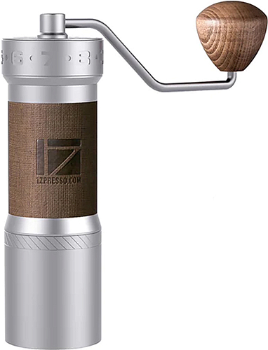 Ручная кофемолка 1Zpresso K-max (Silver grey)