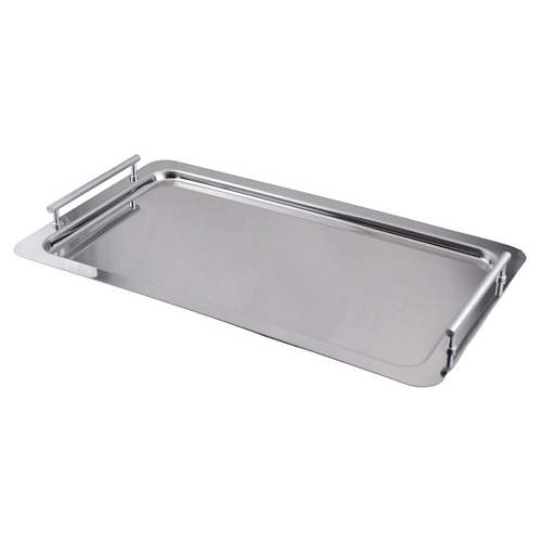 Поднос для подачи 530*325 мм. нерж. с ручками APS /1/