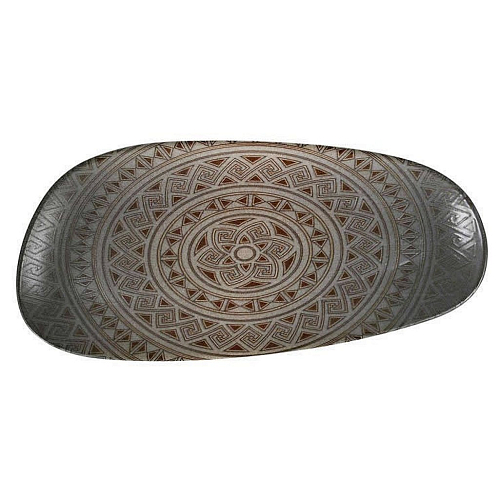 Блюдо для подачи 360*160 мм. Дамаск, форма Ваго /1/12/