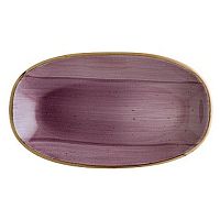 Блюдо овальное 150*85 мм. Блэкберри, форма Гурмэ /1/12/