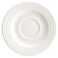 Блюдце d=140 мм. Белый, форма Луп узкая полоска (чашка 69983) /1/6/