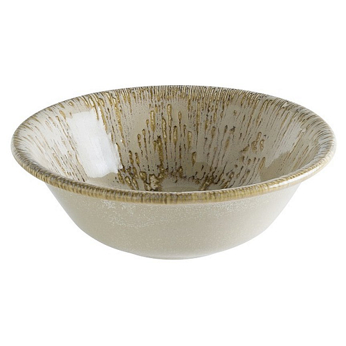 Салатник d=160 мм. 400 мл. h=53 мм. (тарелка подст.71144) Снэл Песок, форма Гурмэ /1/12/