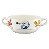 Бульонница 350 мл. с ручками d=120 мм. Кидс /1/12/