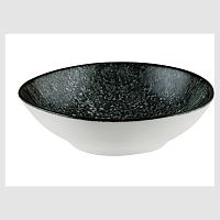 Салатник d=180 мм. 470 мл. h=55 мм. Космос Блэк, форма Ваго /1/12/