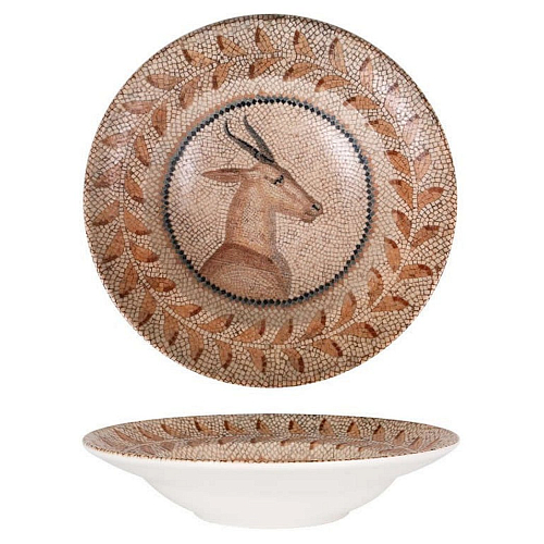 Тарелка d=240 мм. глубокая 400 мл. h=52 мм. Месопотамия, форма Гурмэ /1/6/