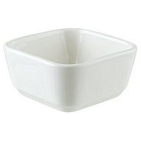 Салатник квадратный 75*75 мм. 70 мл. h=30 мм. Белый /1/12/462/