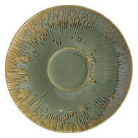 Блюдце d=120 мм. Снэл Зеленый чай (чашка 71206) /1/6/