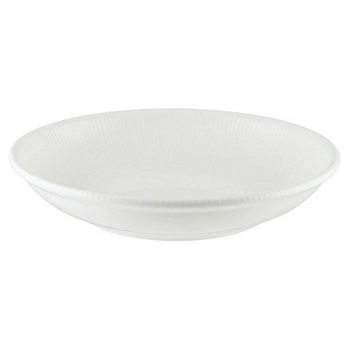 Тарелка d=200 мм. глубокая 500 мл. h=40 мм. Ирис Белый, форма Гурмэ /1/12/