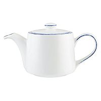 Чайник 400 мл. заварочный Ретро синий край, форма Банкет /1/6/186/