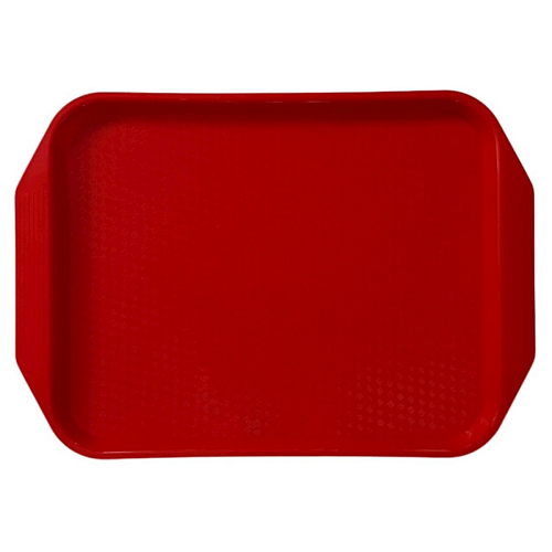 Поднос 38*27 см. красный поверхность классик (163) MG /10/