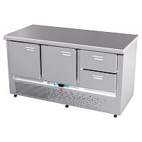 Стол холодильный среднетемпературный Abat СХС-70Н-02 (дверь, дверь, ящики 1/2) без борта