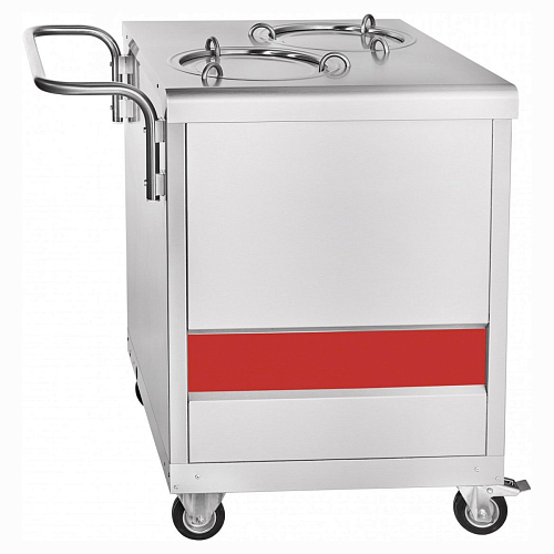 Прилавок для подогрева тарелок Abat ПТЭ-70КМ(П)-80 передвижной