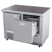 Стол холодильный низкотемпературный Abat СХН-70Н-01 (дверь, ящик 1) без борта