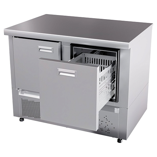 Стол холодильный низкотемпературный Abat СХН-70Н-01 (дверь, ящик 1) без борта