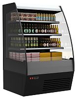 Витрина холодильная Полюс F16-08 VM 1,3-2 0200 тонир.cтеклопакет (Carboma 1600/875 ВХСп-1,3) (9005 черн)