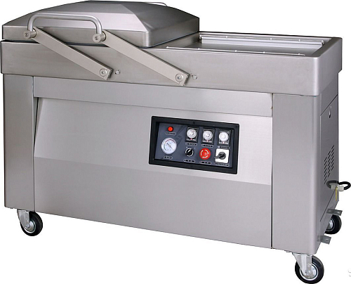 Вакуумный упаковщик Hualian Machinery HVC-510S/2A (DZ-510/2SA) (нерж., обрезка)