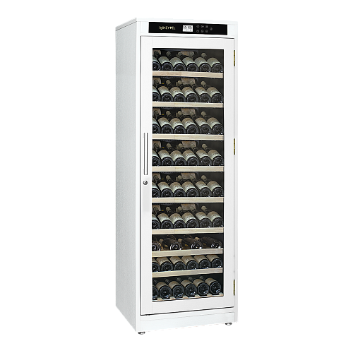Винный шкаф MEYVEL MV102-WW1-M (White Snow)