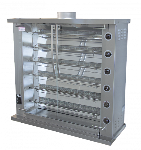 Шампурный газовый гриль Grill Master Ф6Ш1Г (11121) (30 тушек)