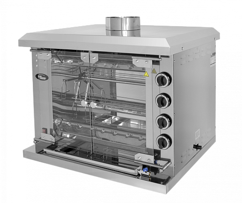 Гриль карусельный газовый Grill Master Ф4КУ1Г (11102) (20 тушек)