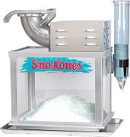 Аппарат+витрина для ледяного десерта сноу-коун Gold Medal 1003EX