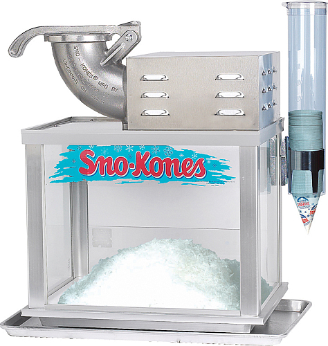 Аппарат+витрина для ледяного десерта сноу-коун Gold Medal 1003EX